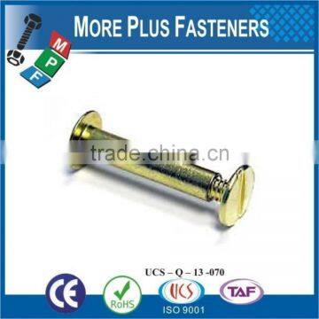 Made in Taiwan Aluminum Slotted Brass Smooth Truss Barrel Head Steel Phillips Flat Head Stainless Steel Mating Screw photo-4