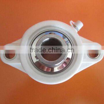 Stainless steel pillow block bearing with plastic housing sucfl203