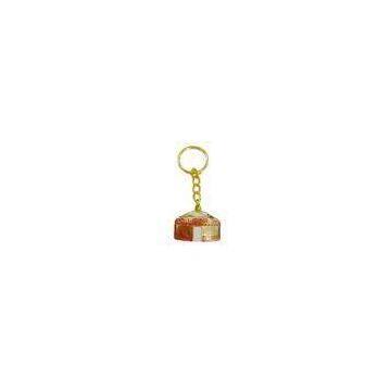 3D Customized Yurt shaped keyring, Zinc alloy Metal Keychains for Promotions and Souvenirs