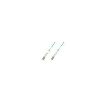 LC to LC Duplex Fiber Optic Patch Cord , OM3(MM 10Gig) Laser Optimized