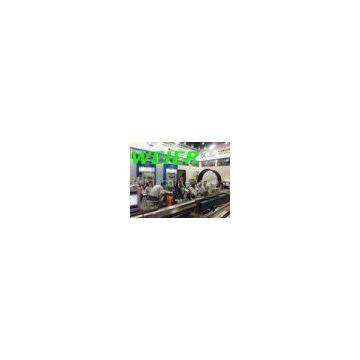 Conical Double Screw Plastic Extruder Machine For PVC And WPC Profile