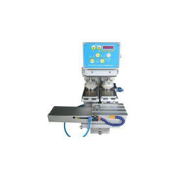 Two Colors Tabletop Ink Cup Pad Printer