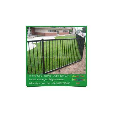 Most popular euro style curved skew modular metal fence