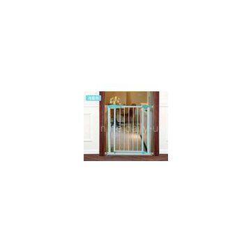 Metal Baby Gates , Baby Safety Gate With Double Locking Device