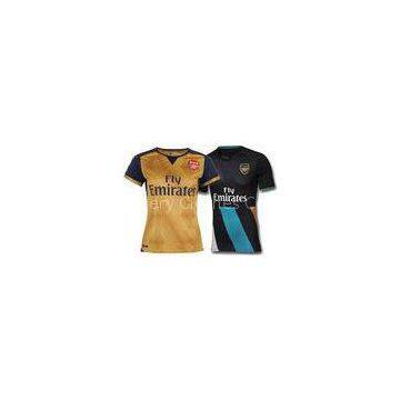 Puma Arsenal FC Away Womens Soccer Jerseys Navy Gold EPL Football Soccer Shirt