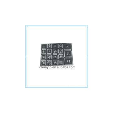 membrane digital keyboard push button panel