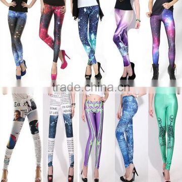 2015 Women's Sports Pants Elastic Yogo Fitness Gym Leggings by Yiwu Linked Fashion accept