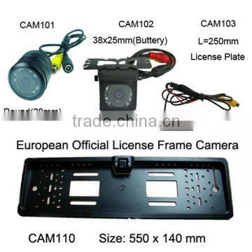 7 Inch GPS Navigation Car Camera System Rearview Mirror Monitor photo-2