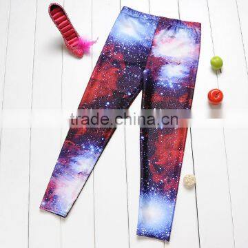2014 Latest New Kids Leggings Digital Printing Fitness Plus Size Wholesale S100-16