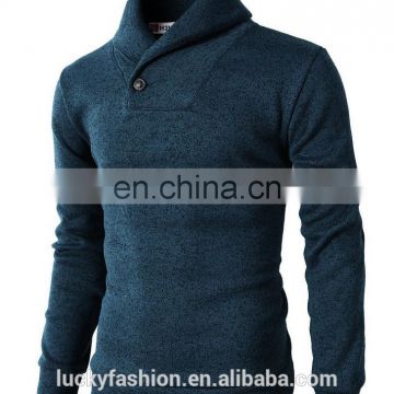 OEM Wholesale Slim Fit Pullover High Collar Sublimation Blank Custom Hoodies For Men