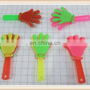 plastic promotion gift mini toy hand clapper