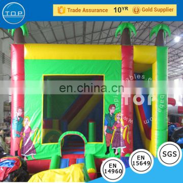 Inflatable prince castle combo jumper slide inflatable prince jumper combo for kids