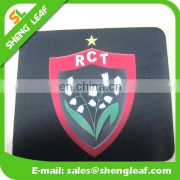 promotional customized sublimation printed natural rubber mouse pad