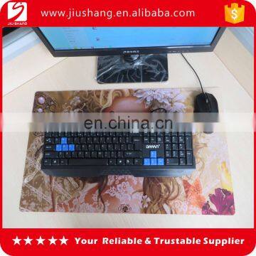 Extra large computer keyboard mouse mat for game