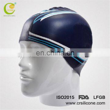 Adult Sports Silicone Swim Cap Flexible Durable Elasticity Swimming Hat