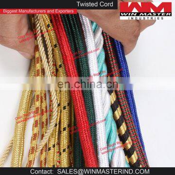 silk braided rope cord