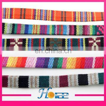 Wholesale 1cm Lace Trim Width Aztec Design Ribbon for Shoe Bag photo-4
