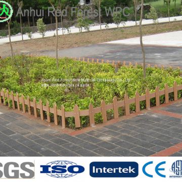 Good quality Europe Popular Anti-UV Waterproof Wood Plastic Composite Board Outdoor wpc Garden Fencing