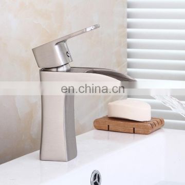 Hot sale single Handle Waterfall Bathroom Sink faucet