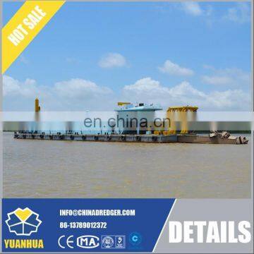 Iron sand dredger with sand pump