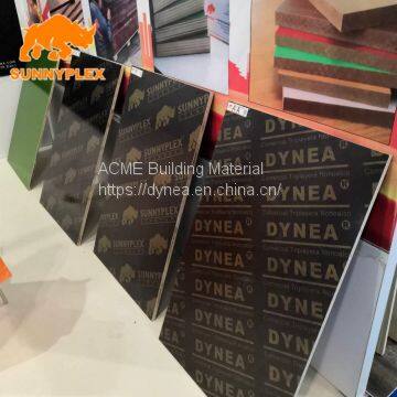 brown film birch core shuttering film faced plywood for construction
