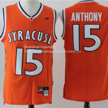 Syracuse Orange #15 Anthony Orange Jersey