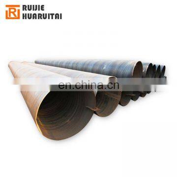 Mild SSAW  steel 12 inch sch 40 pile pipe