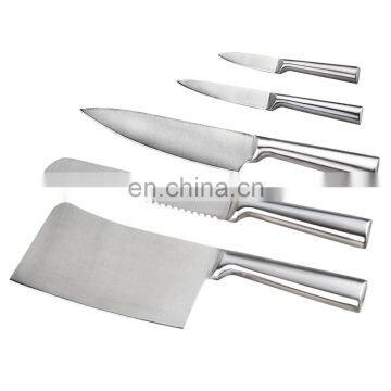 Heavy Duty High-Carbon 5Pcs Stainless Steel Kitchen Knives