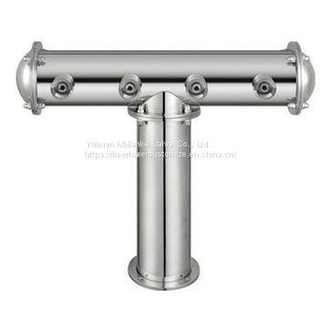 U 8 taps beer dispensing devise