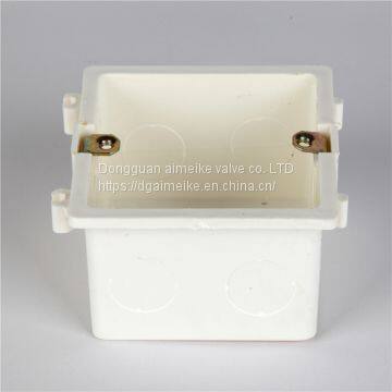 Blue / Red Color Switch Junction Box For Wall Switch / Socket Connecting Box photo-2