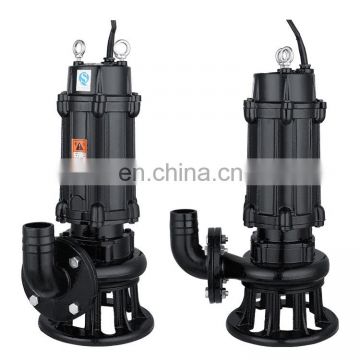 electric centrifugal non clog sewage water 40hp submersible pump