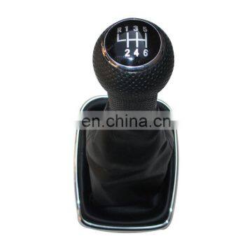 Interior accessories black 6 speed gear shift knob for VW GOLF