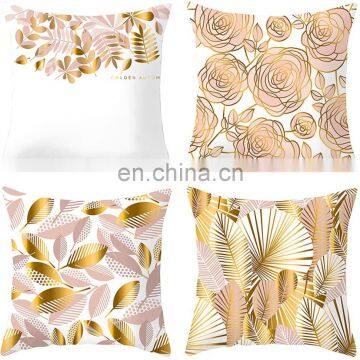 Foil Print Pillows Throw Cushions for Decor photo-4