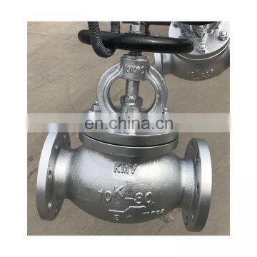 Factory Wholesale Hot Selling Bellows Sealed High Pressure Not Easy To Rust Durable Cast Steel Globe Valve