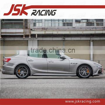 2014-2015 AS STYLE CARBON FIBER SIDE SKIRTS FOR MASERATI GHIBLI PPM 500 (JSK370405)