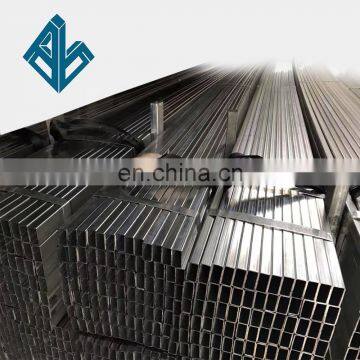 Tianjin Supplier hot sale 25x25 to 200x200 SHS hollow square carbon steel tube/black square pipes price