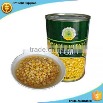 New Crop 400g Easy Open good taste Sweet Kernel Corn in Can                        
                                                Quality Choice