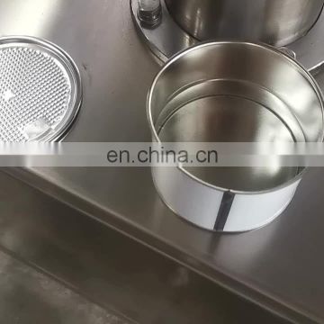 manual hand plastic can sealer machine