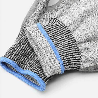 Cut Resistant Level 5 HPPE Liner PU Coated Anti Cut Gloves With EN388 4543C photo-4