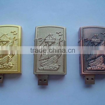 Real lighter with usb flash drive function, cigarette lighter usb flash drive, Camel lighter usb pen drive