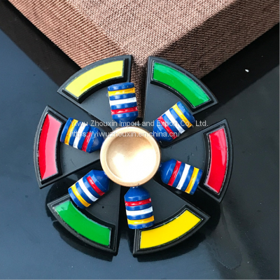 Metal Double Layer Decompression Finger Gyroscope photo-5