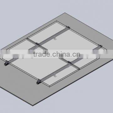 solar mounting roof system aluminum