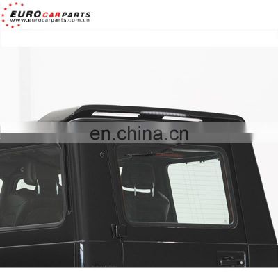 G class W463 B style carbon fiber rear spoiler fit for W463 G500 G550 G55 G63 G65 to G63 roof spoiler carbon fiber car parts