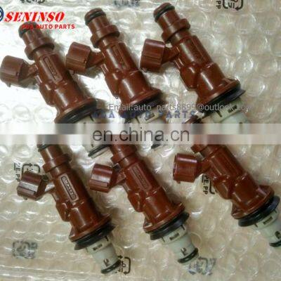 Set 6 Pcs Genuine Nozzle 1998-2004  For Tacoma 4  Runner &Tundra  V6 3.4 Engine Fuel Injector 23250-62040 23250 62040 For Toyota