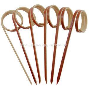 Party supplies bamboo knot skewers sticks party tableware bamboo cocktail sticks wooden skewers decorative skewers cocktail