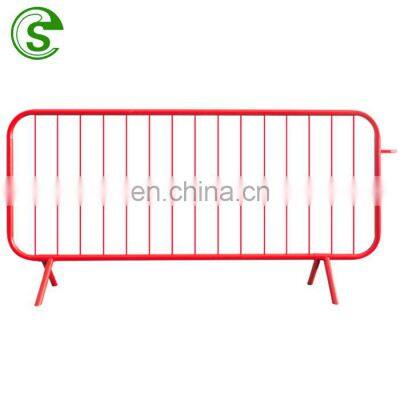 Steel fencing manufacturers used fencing safety stage security barricades for sale