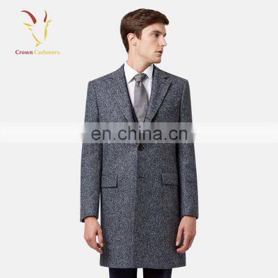 High Quality Winter Men's Cashmere Wool Coat