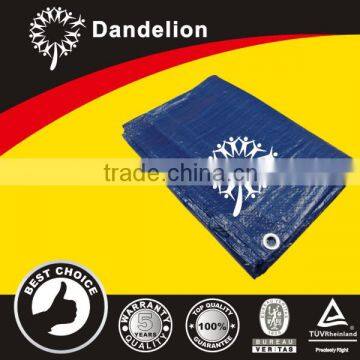 Blue rain stop tear resistant PE tarp