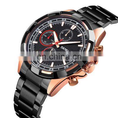 Luxury skmei 9192 new style waterproof quartz watch japan movt custom men quartz watches