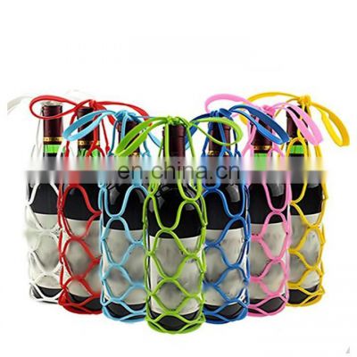 Eco-Friendly Silicone Barware Wine Bottle Carrier